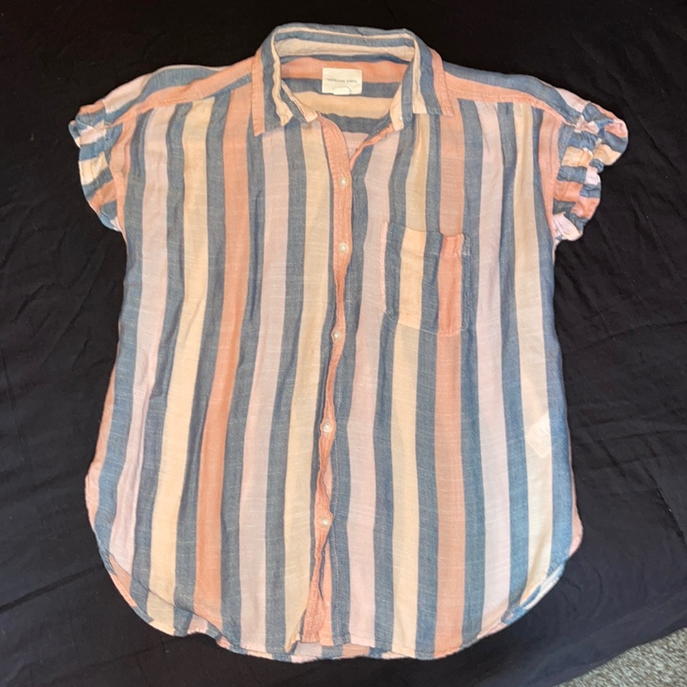 American Eagle Linen Top